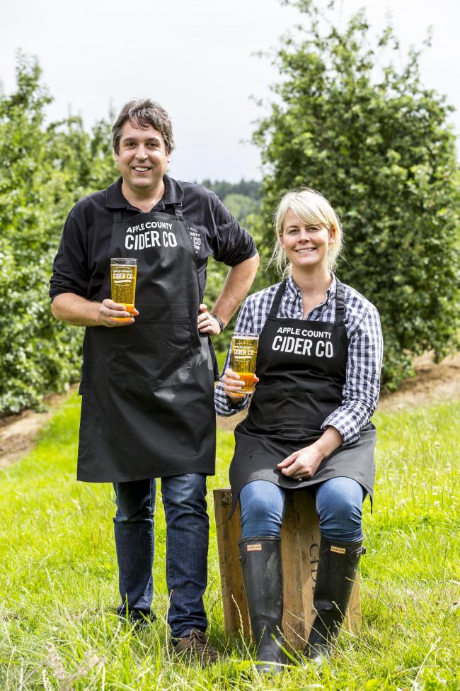 Steph en Ben Culpin Apple County Cider