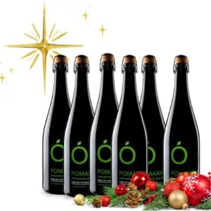 Doos voor de feestdagen El Gaitero Pomarina Sidra Natural Espumosa (1)